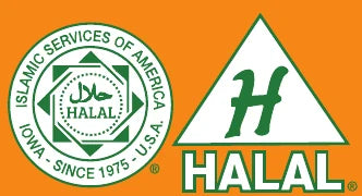 Certified halal by Islamic Services of America